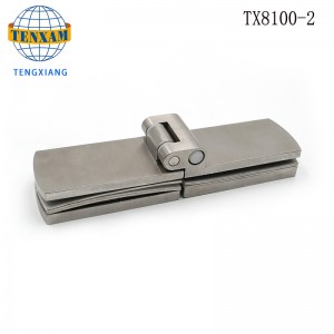 Badezimmer-Hardware-Hochleistungs-lange Falten 180-Grad-Duschtürglas zum Glas freies Scharnier