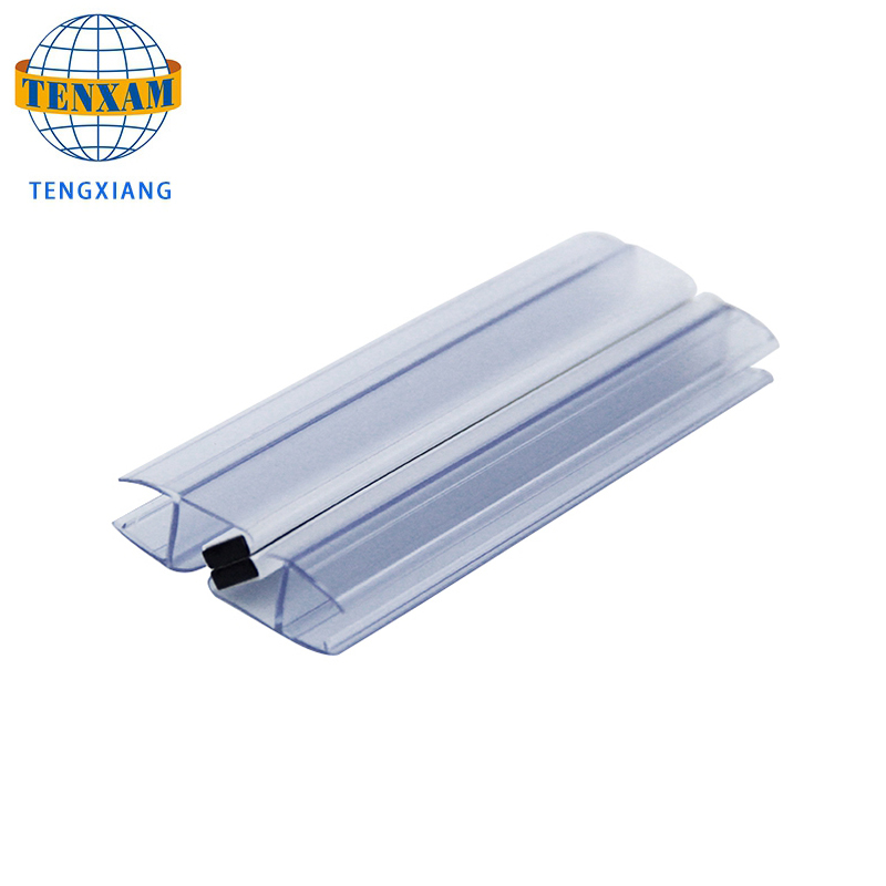 Wasserdichte Klare PVC-Plastikdichtprofile für Glasdusche